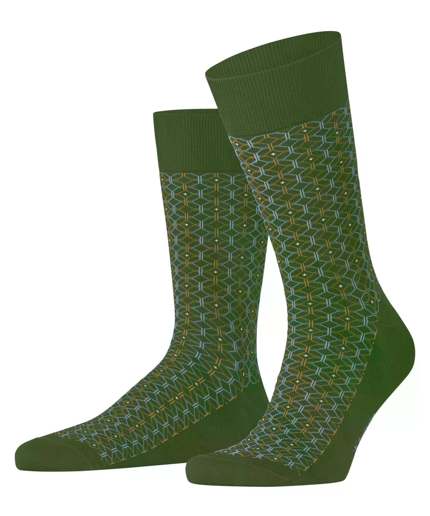 burlington-tie-socken-ruby-8830-baumwolle-retro-muster image 6
