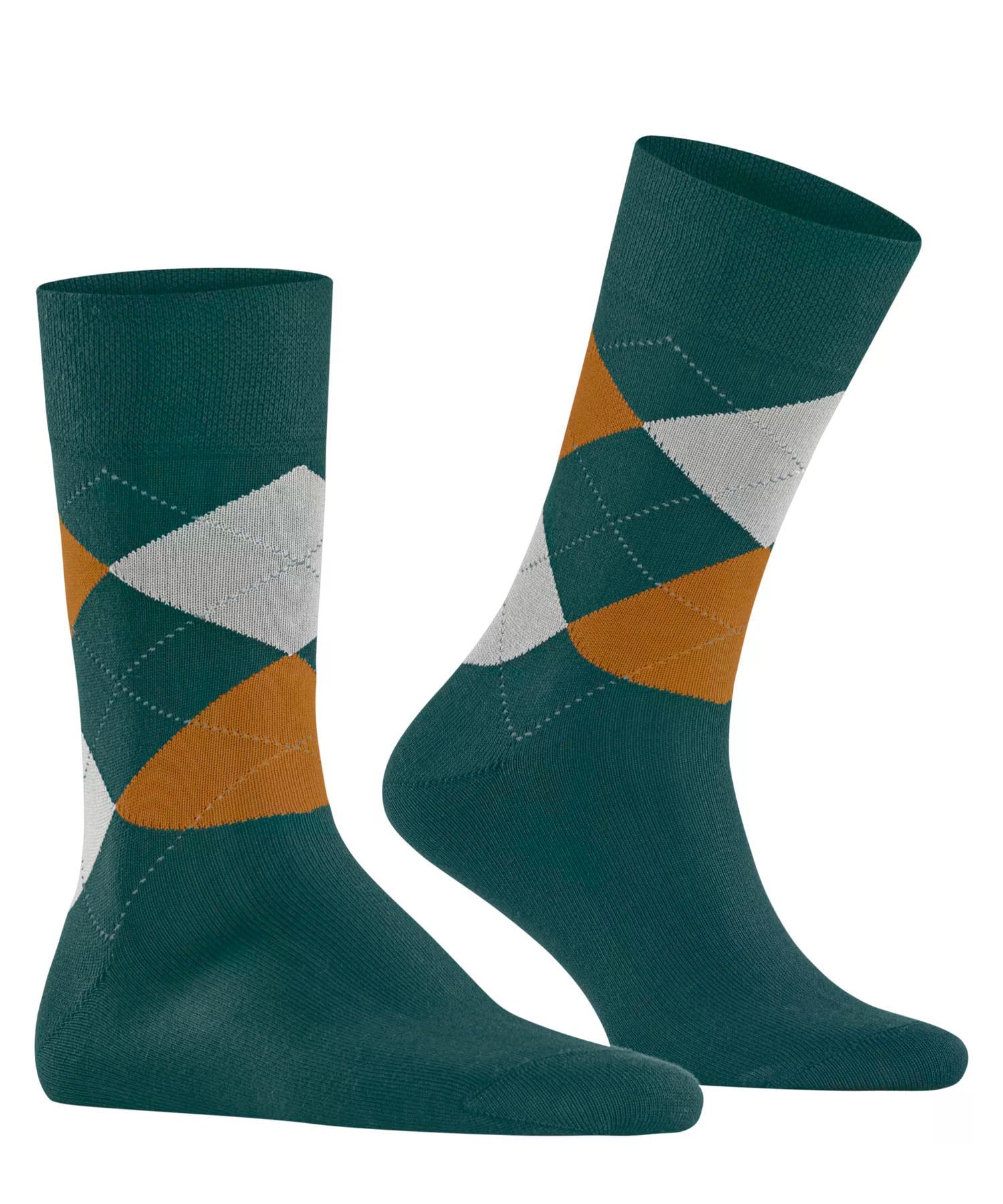 falke-sensitive-argyle-socken-petrol-43-46-baumwolle-rauten image 4