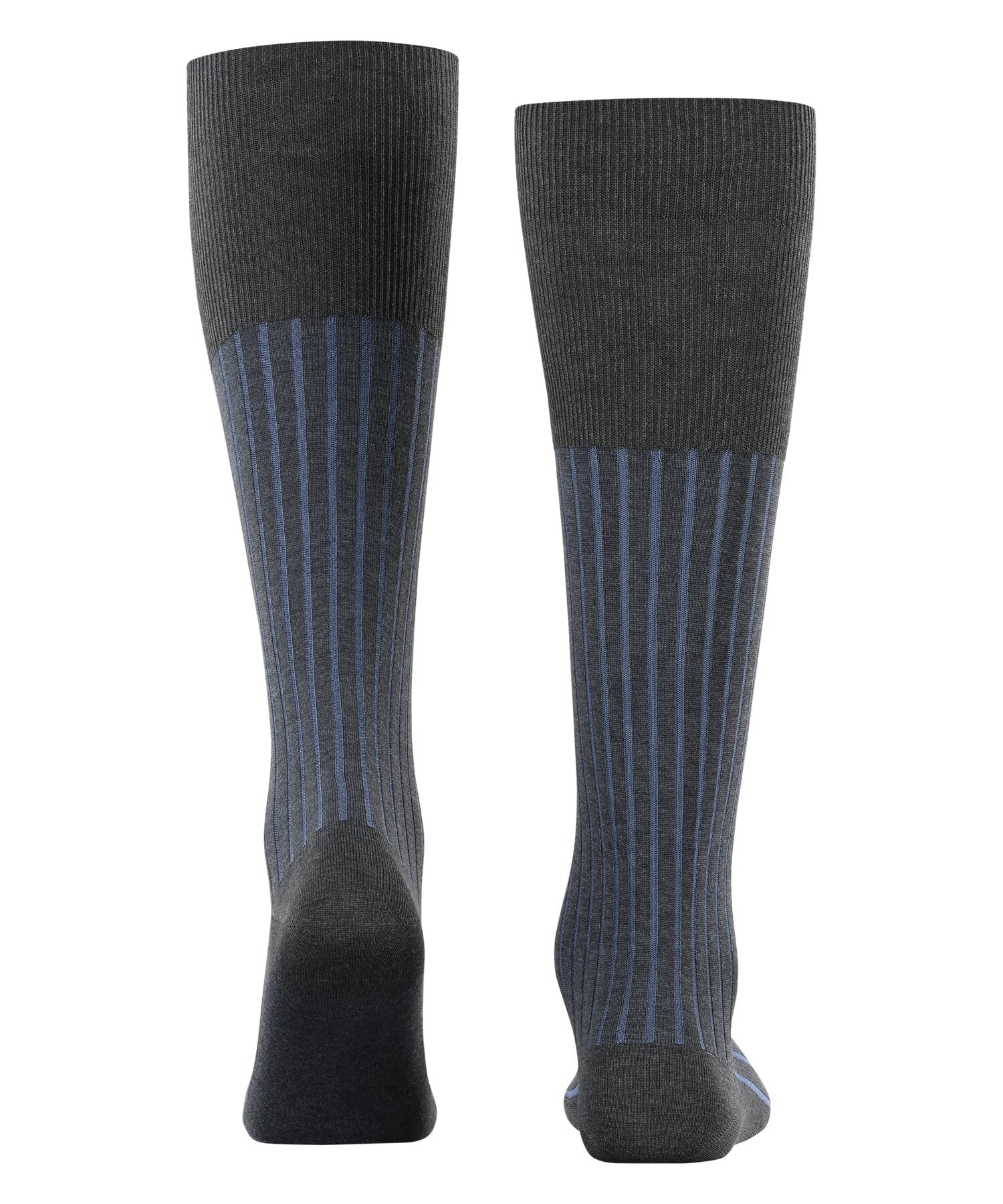 falke-shadow-kniestr-mpfe-baumwolle-anthracite-3191 image 2