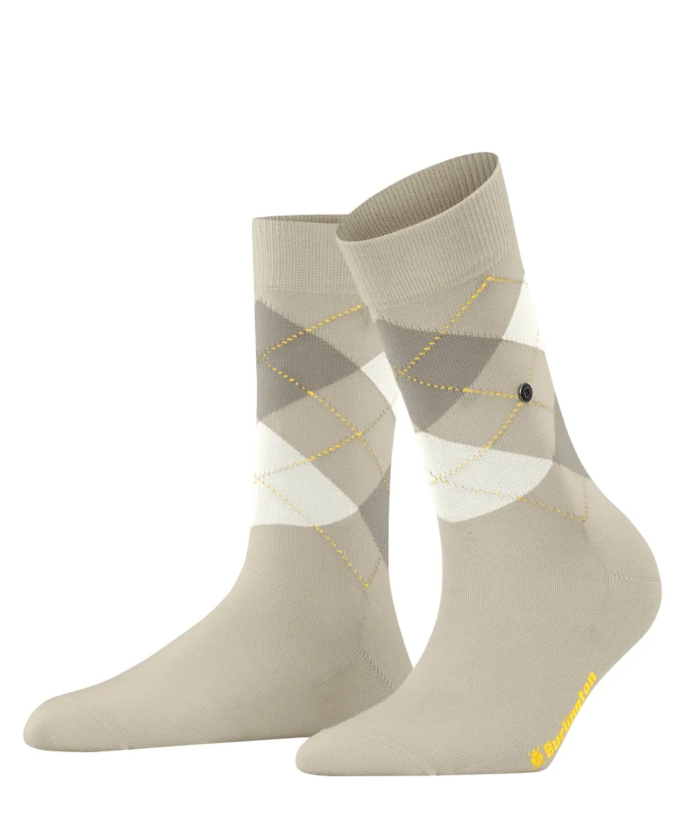 burlington-covent-garden-socken-baumwolle-beige-gravel image 1