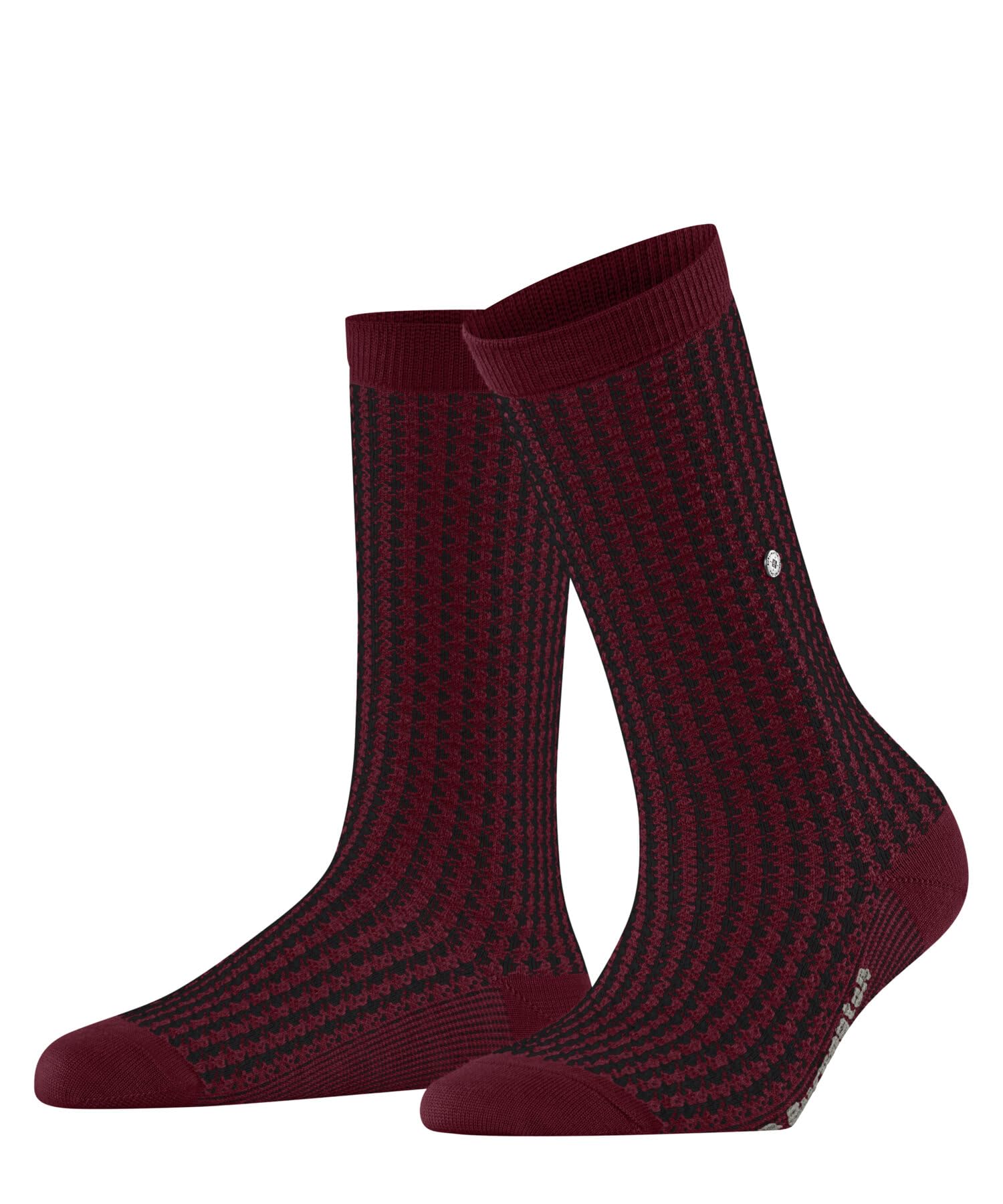 burlington-pepita-socken-gr-n-forest-baumwollmischung-damen image 8