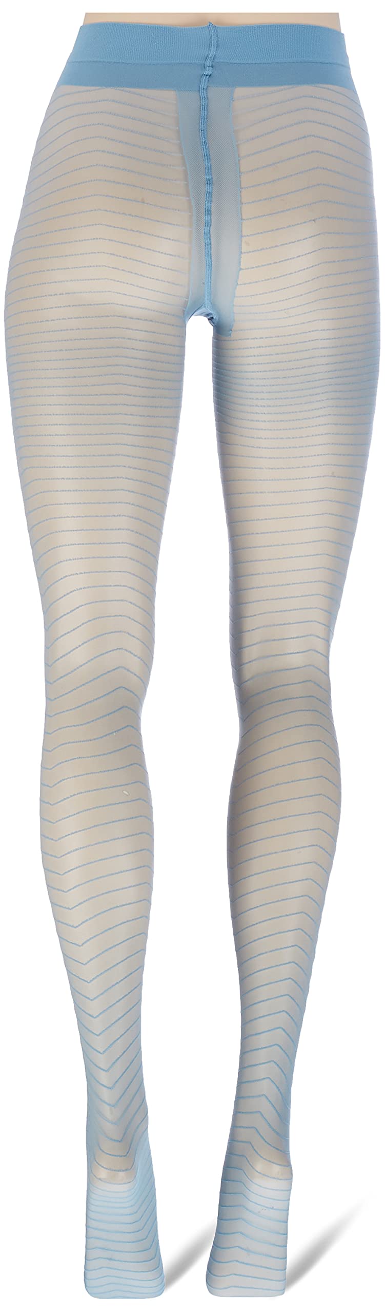 hudson-simply-line-strumpfhose-40-den-streifen-transparent image 4