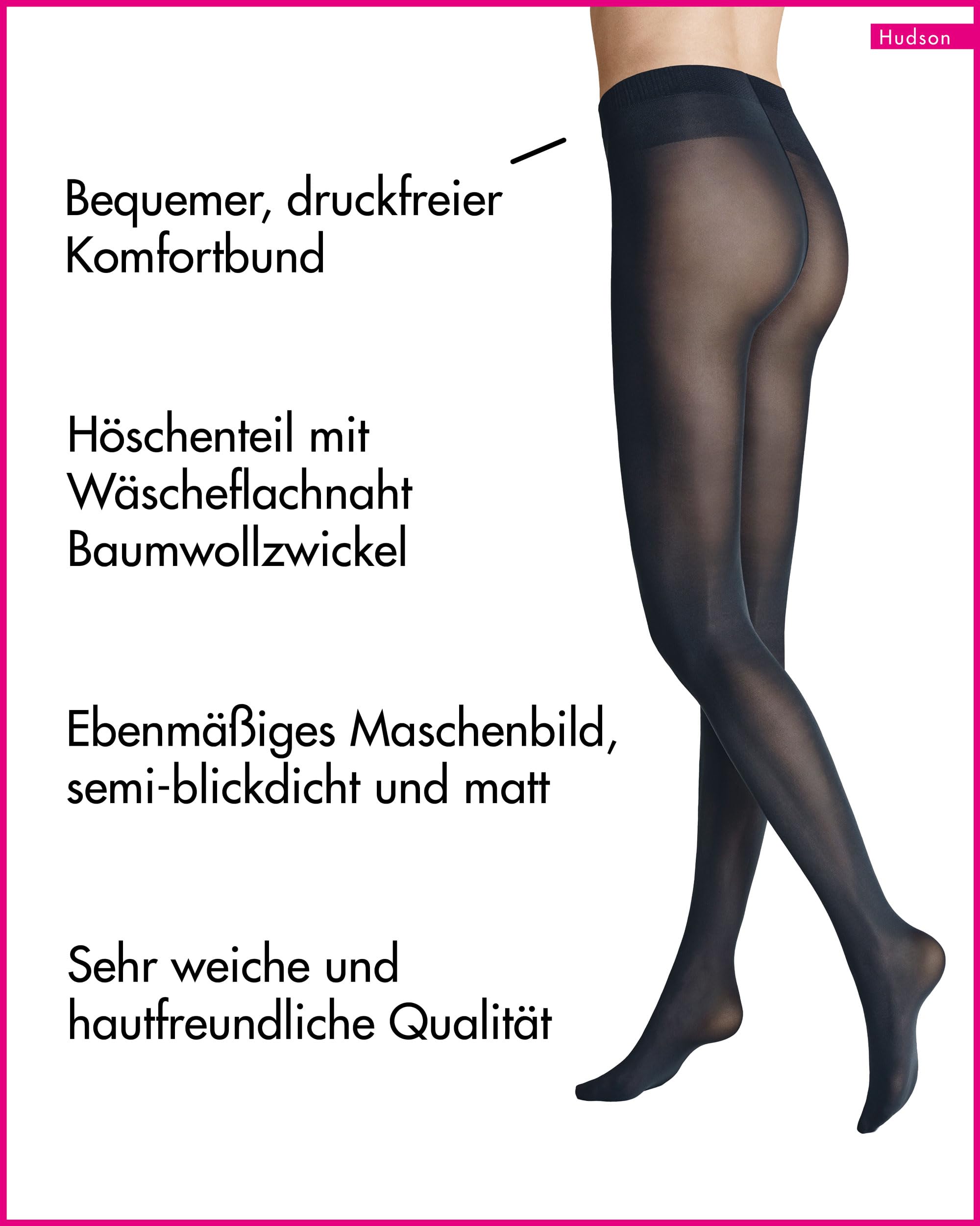 hudson-micro-50-strumpfhose-matt-50-den-blickdicht image 2