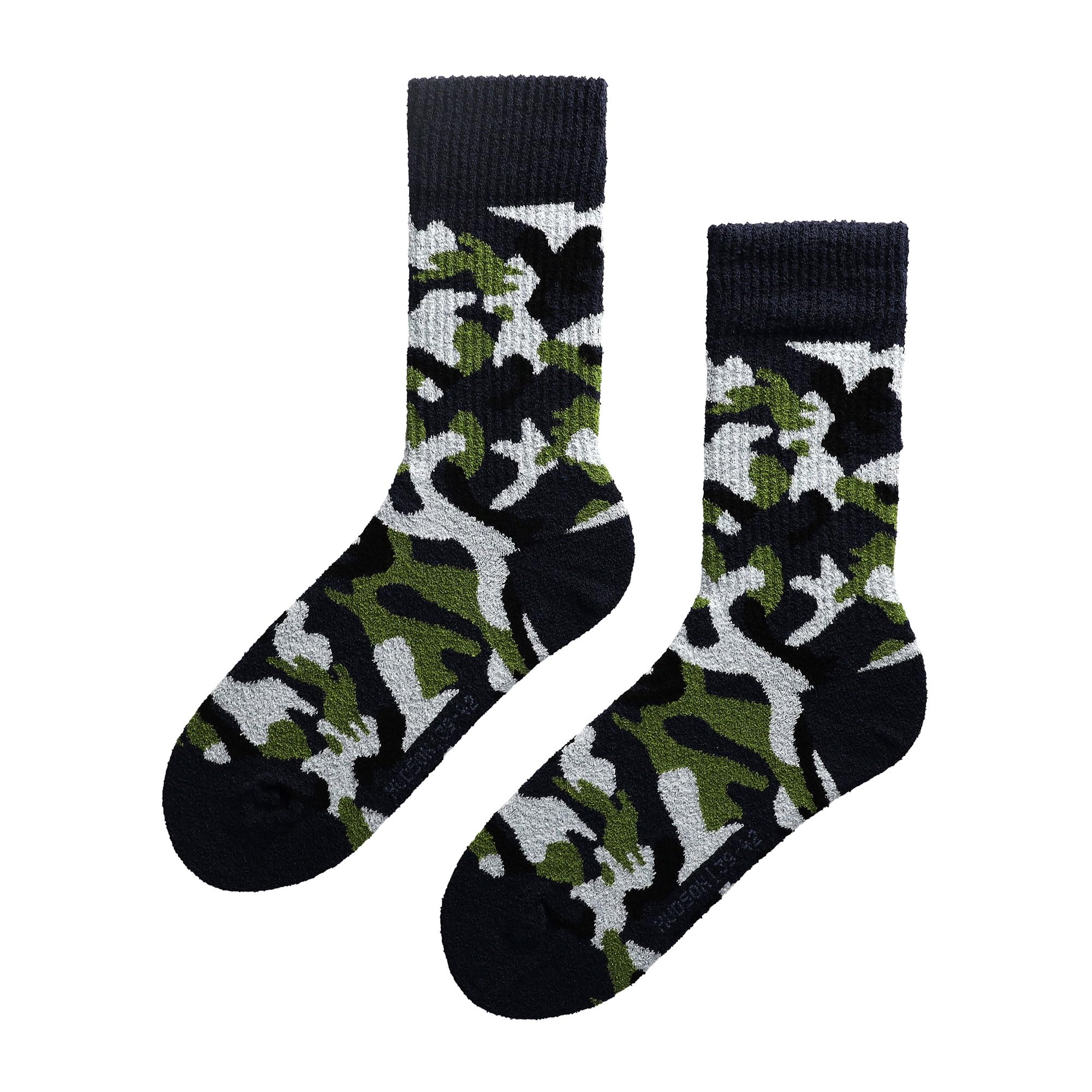 hudson-only-camouflage-socken-herren-marineblau-tarnmuster image 1