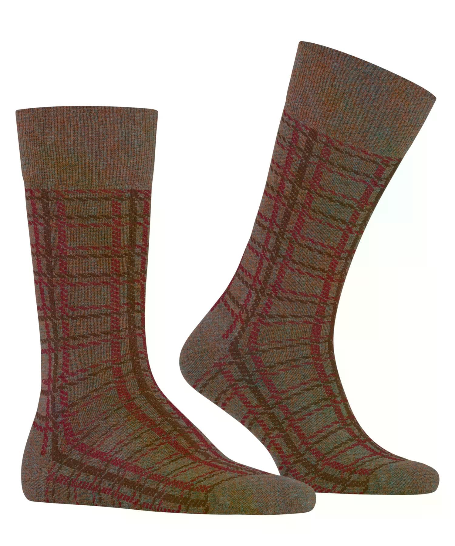 burlington-grid-socken-hazel-melange-5193-1-paar-kaschmir image 5