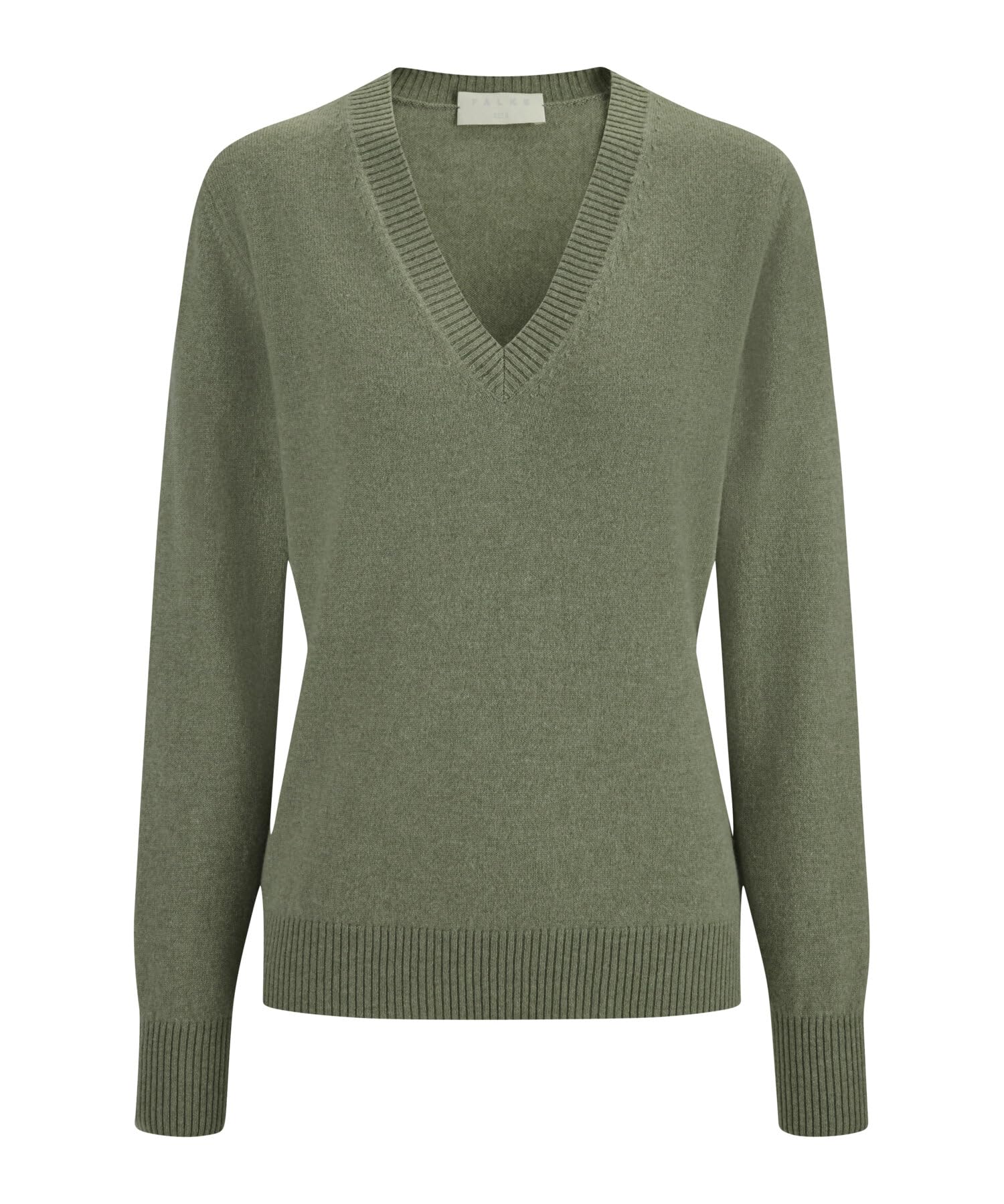 falke-luxury-classic-v-neck-pullover-damen-kaschmir-jersey image 1