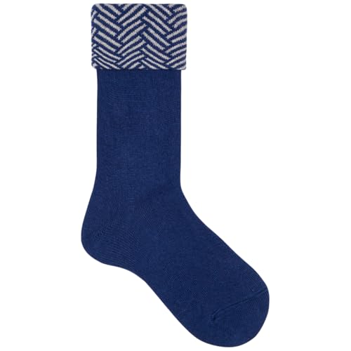 kunert-raffinesse-fold-up-socke-umschlag-grey-strickoptik image 4