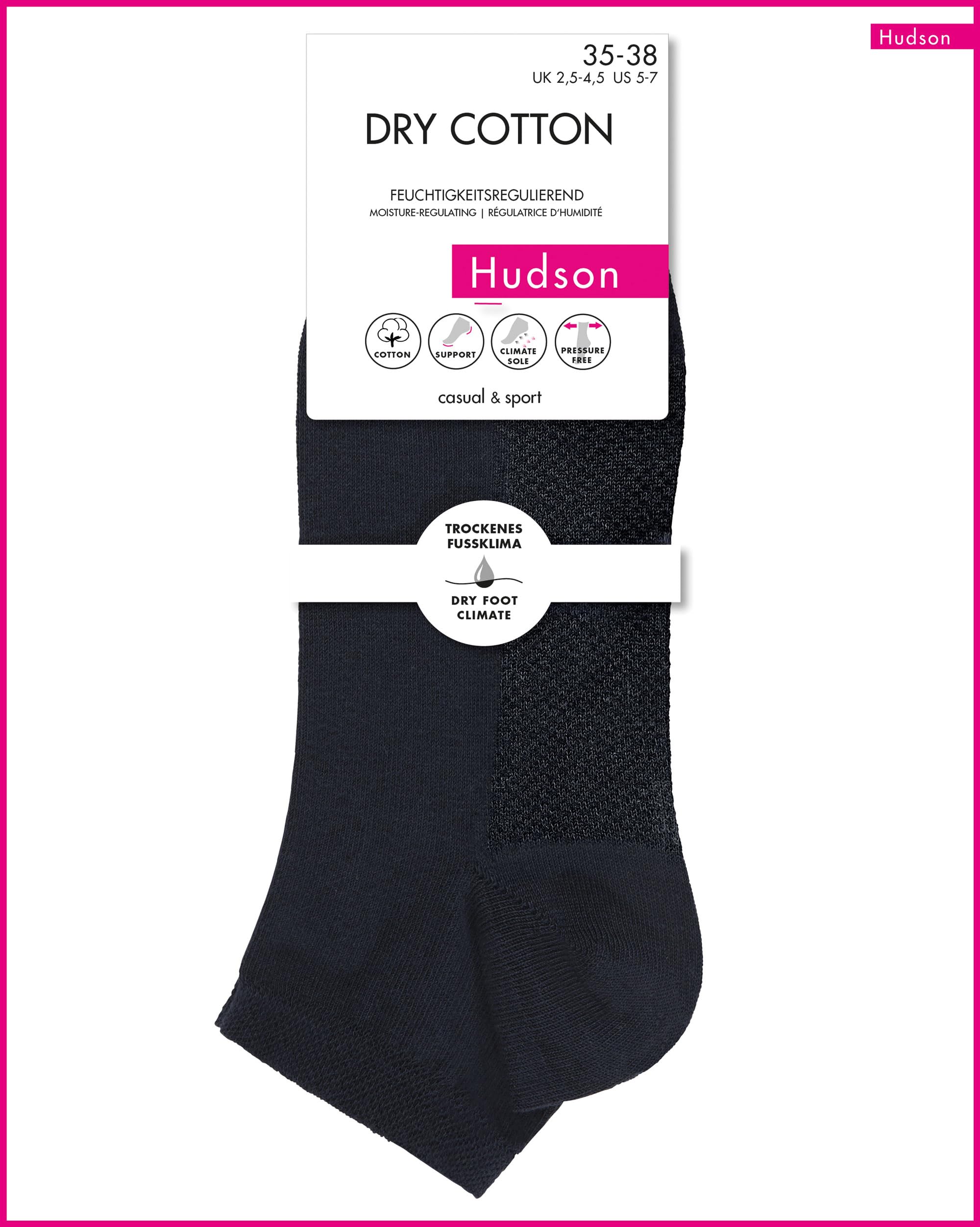 hudson-relax-damen-sneakersocken-wei-35-38-dry-cotton image 6