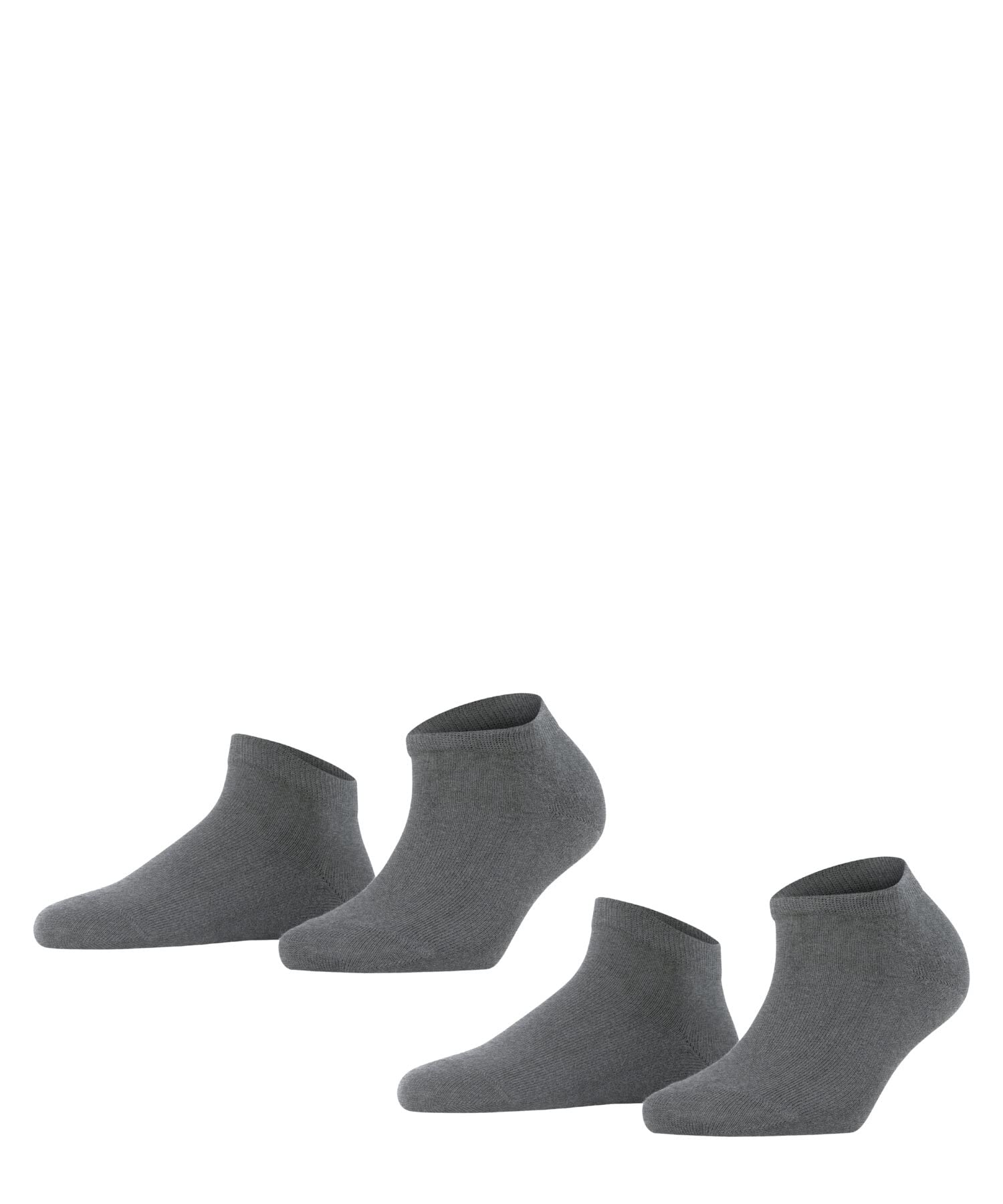 falke-happy-damen-sneakersocken-grau-2-paar-39-42 image 1