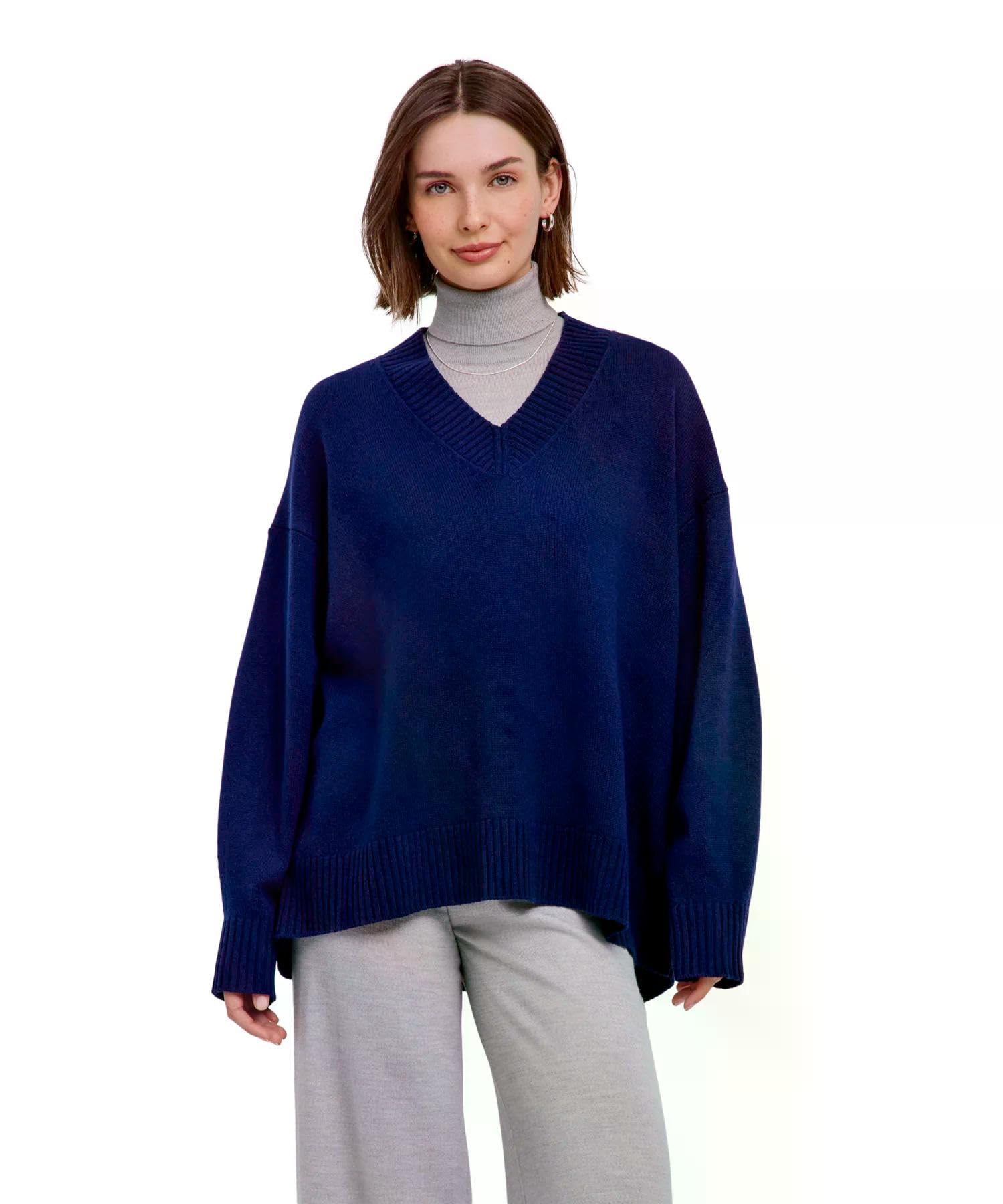 falke-cotton-touch-v-neck-pullover-schurwolle-damen image 1