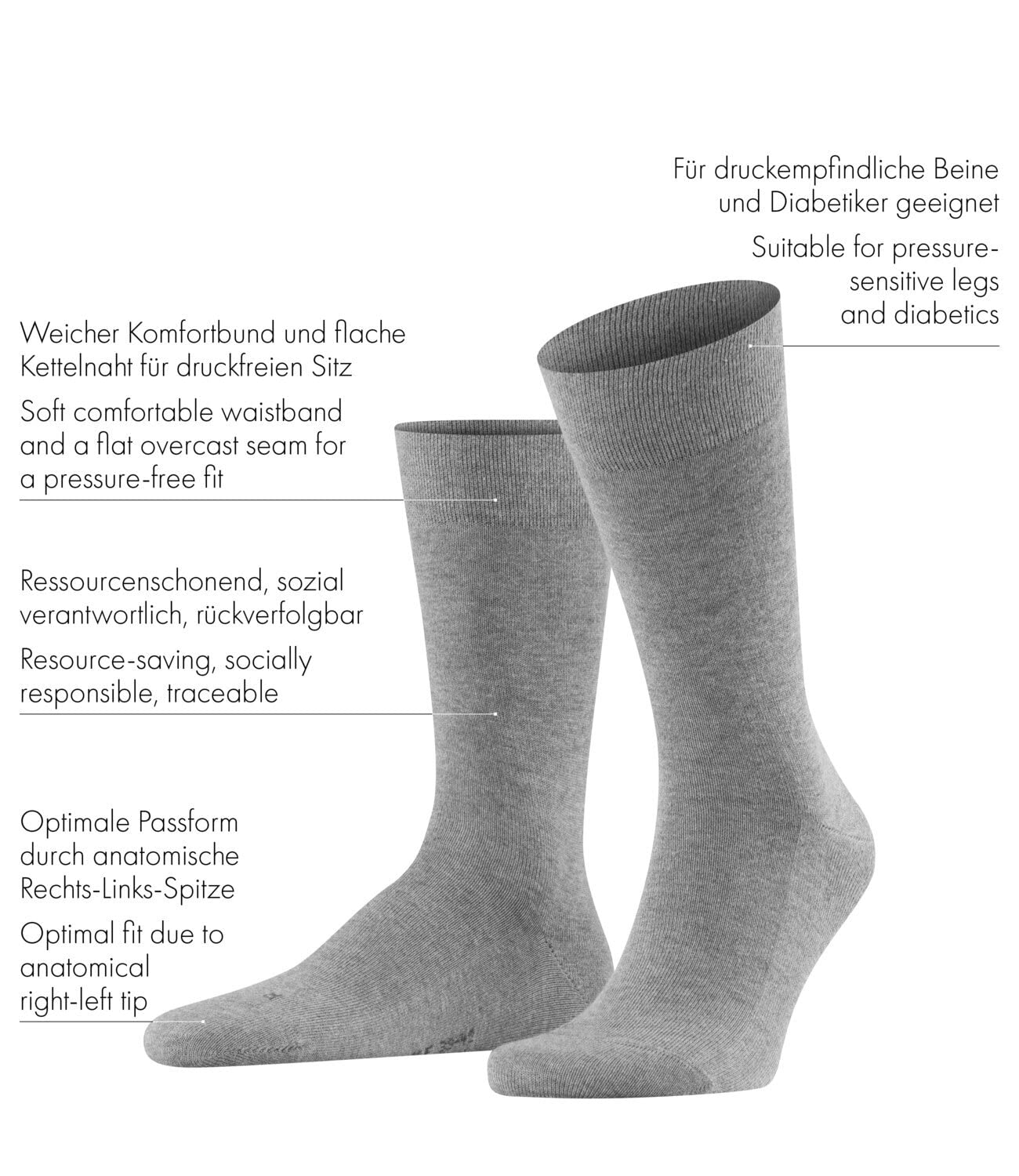 falke-sensitive-london-socken-schwarz-baumwolle image 4