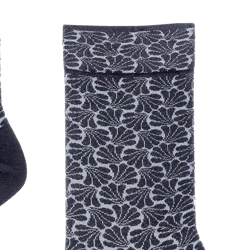 kunert-raffinesse-ornamental-citynight-socken-night-blue image 7