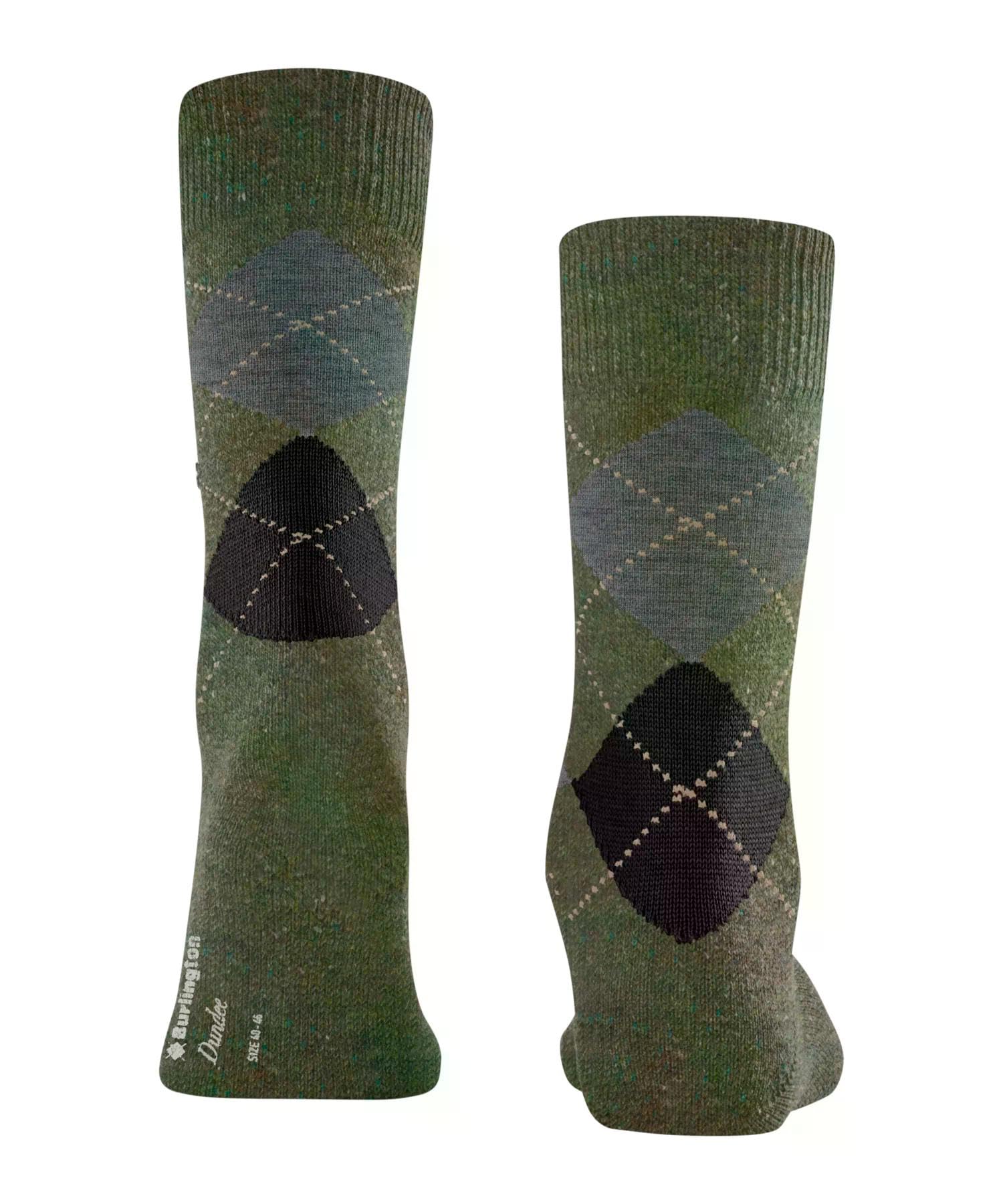 burlington-dundee-socken-herren-gr-n-jasper-wolle-tweed image 2