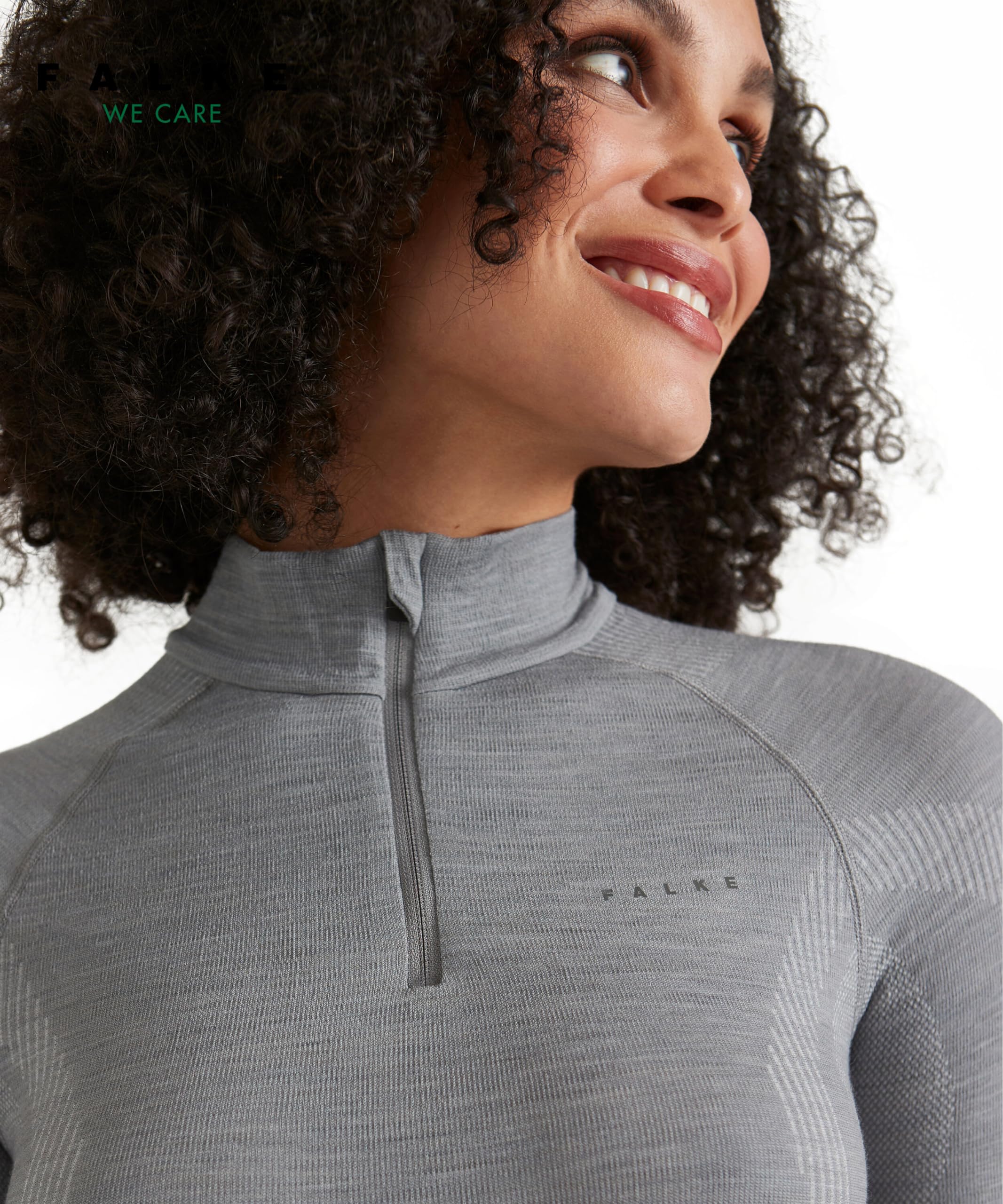 falke-wool-tech-funktionsshirt-damen-schwarz-langarm-zip image 6