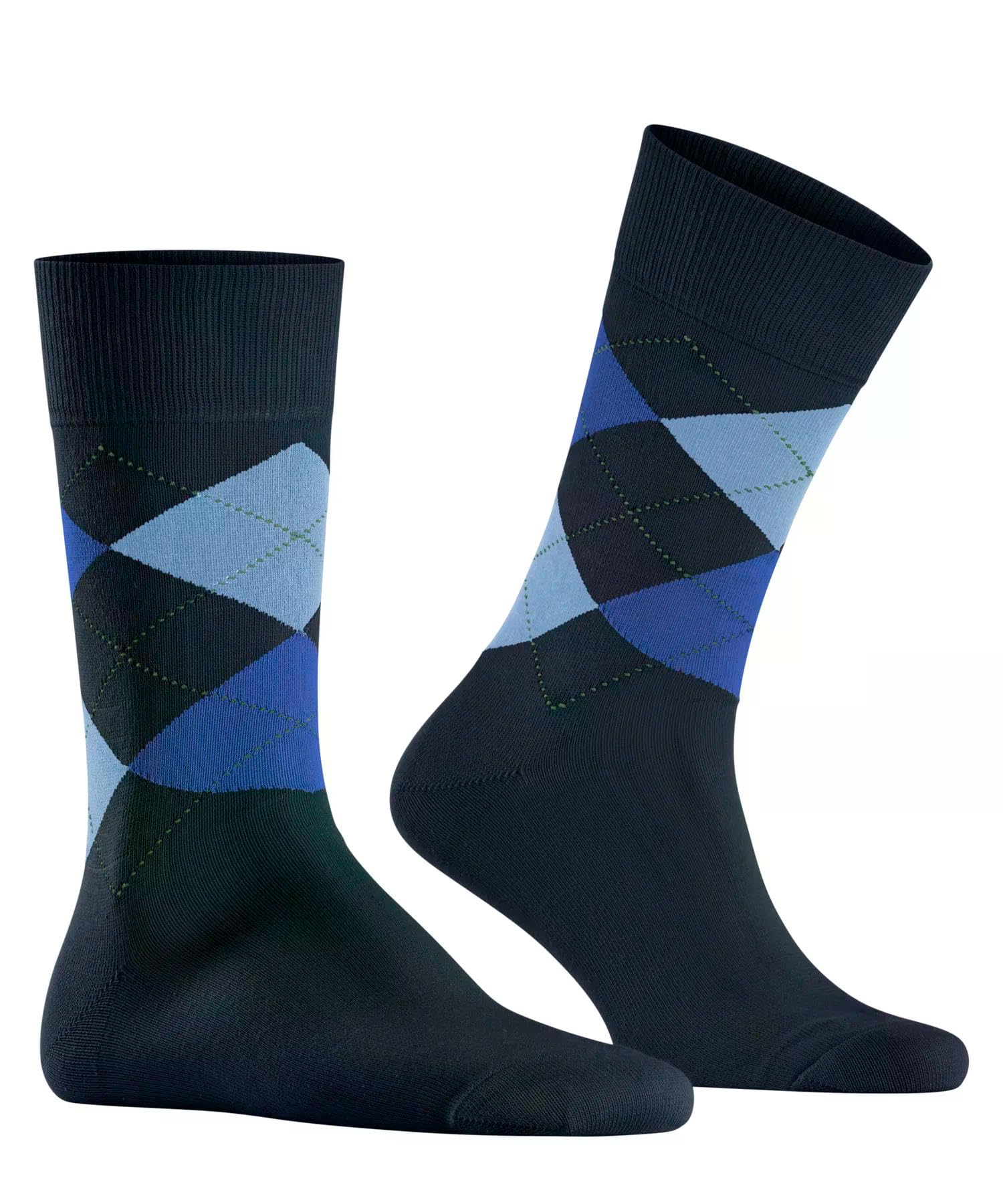 burlington-king-herren-socken-marine-40-46-argyle-baumwolle image 4