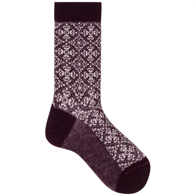 kunert-raffinesse-allover-flower-socke-baumwolle-39-42 image 1