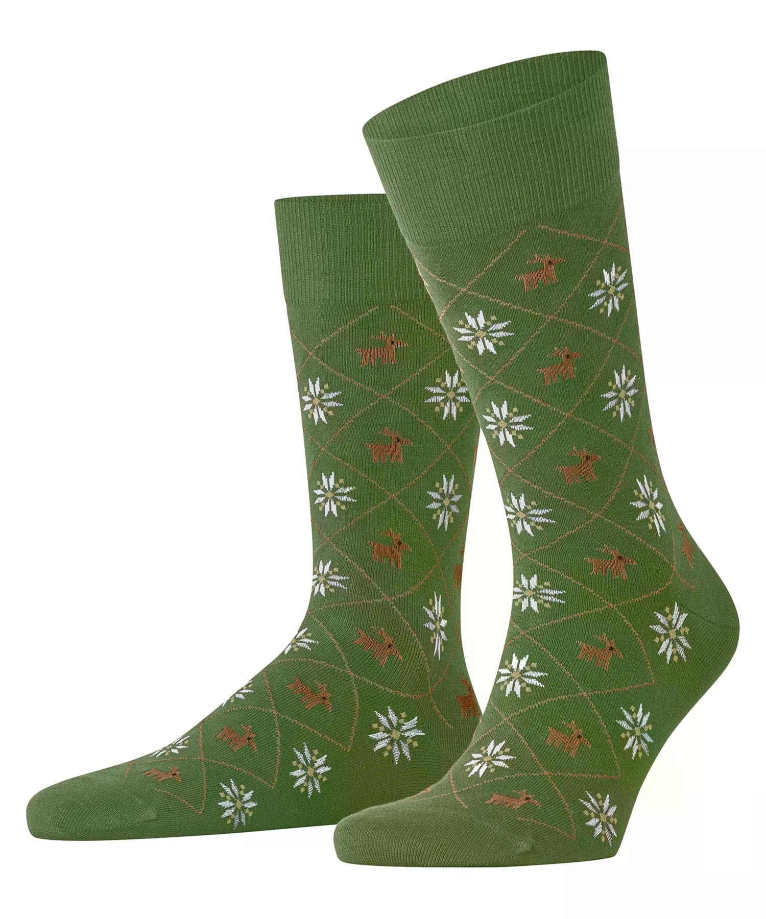 burlington-reindeer-herrensocken-baumwolle-schwarz-rentier image 6