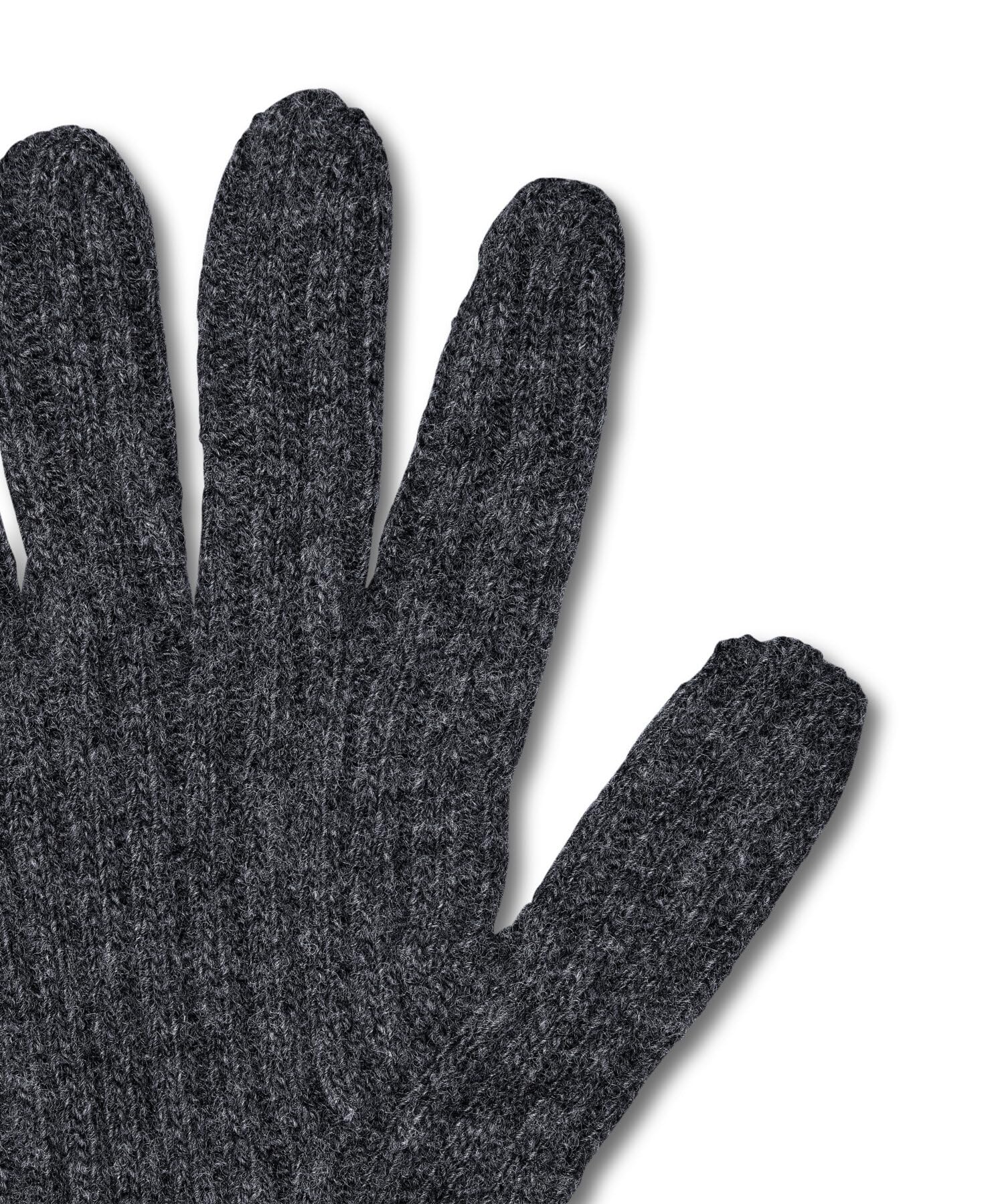 falke-keep-warm-handschuhe-wolle-dark-grey-3970 image 3