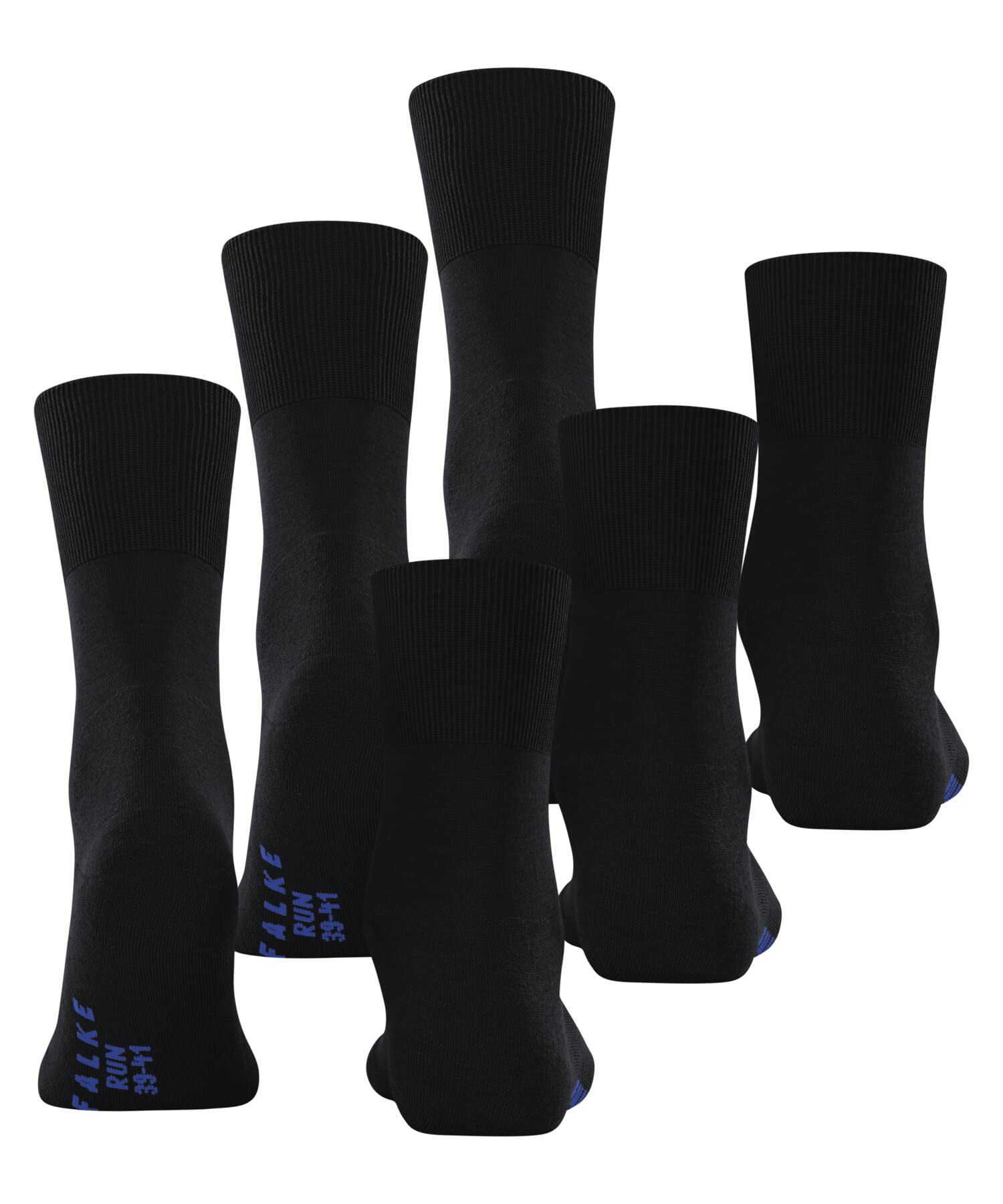 falke-ru4-run-socken-baumwolle-3-pack-marine-44-45 image 2