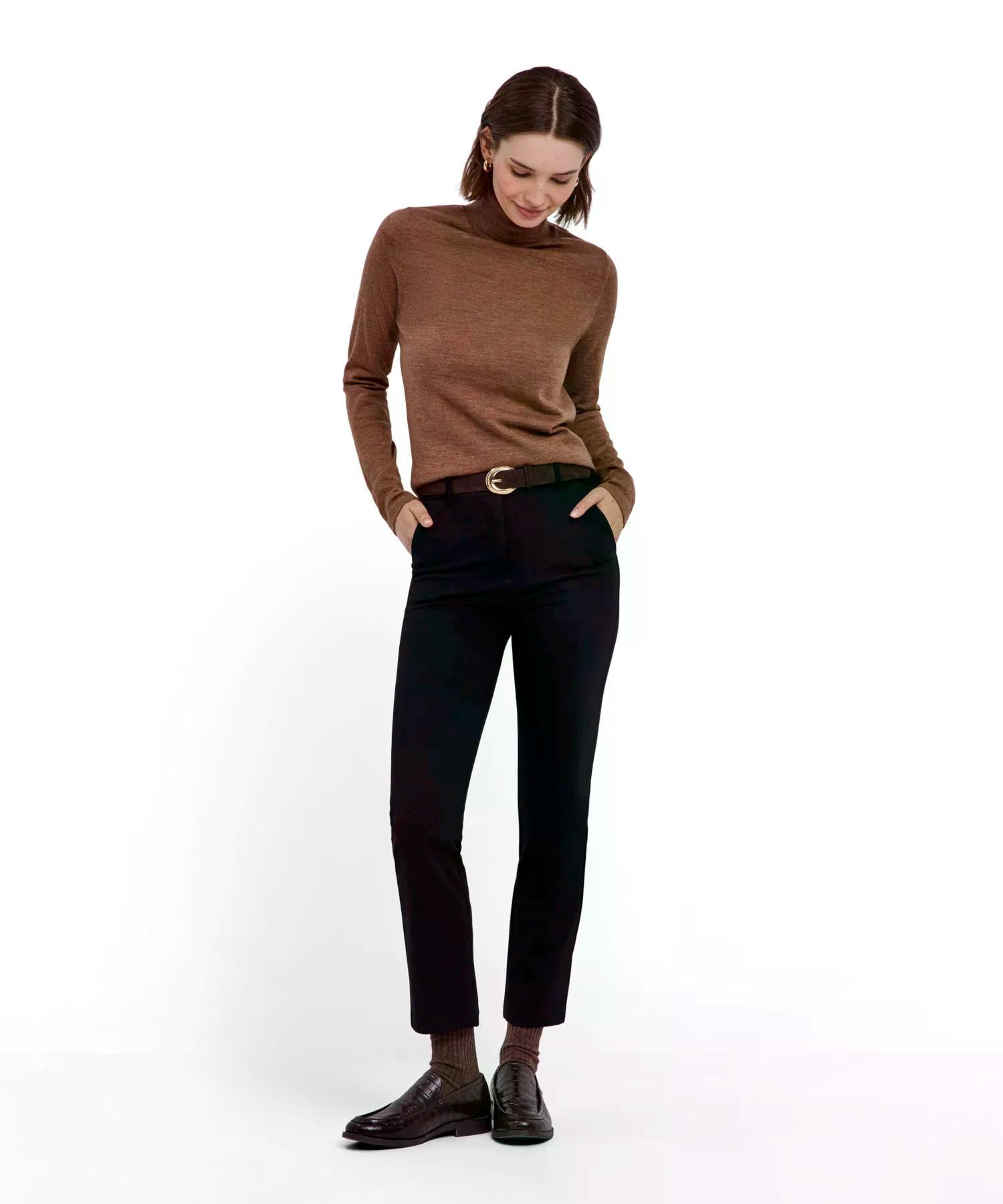 falke-favorites-rollkragenpullover-damen-schwarz-merino image 3