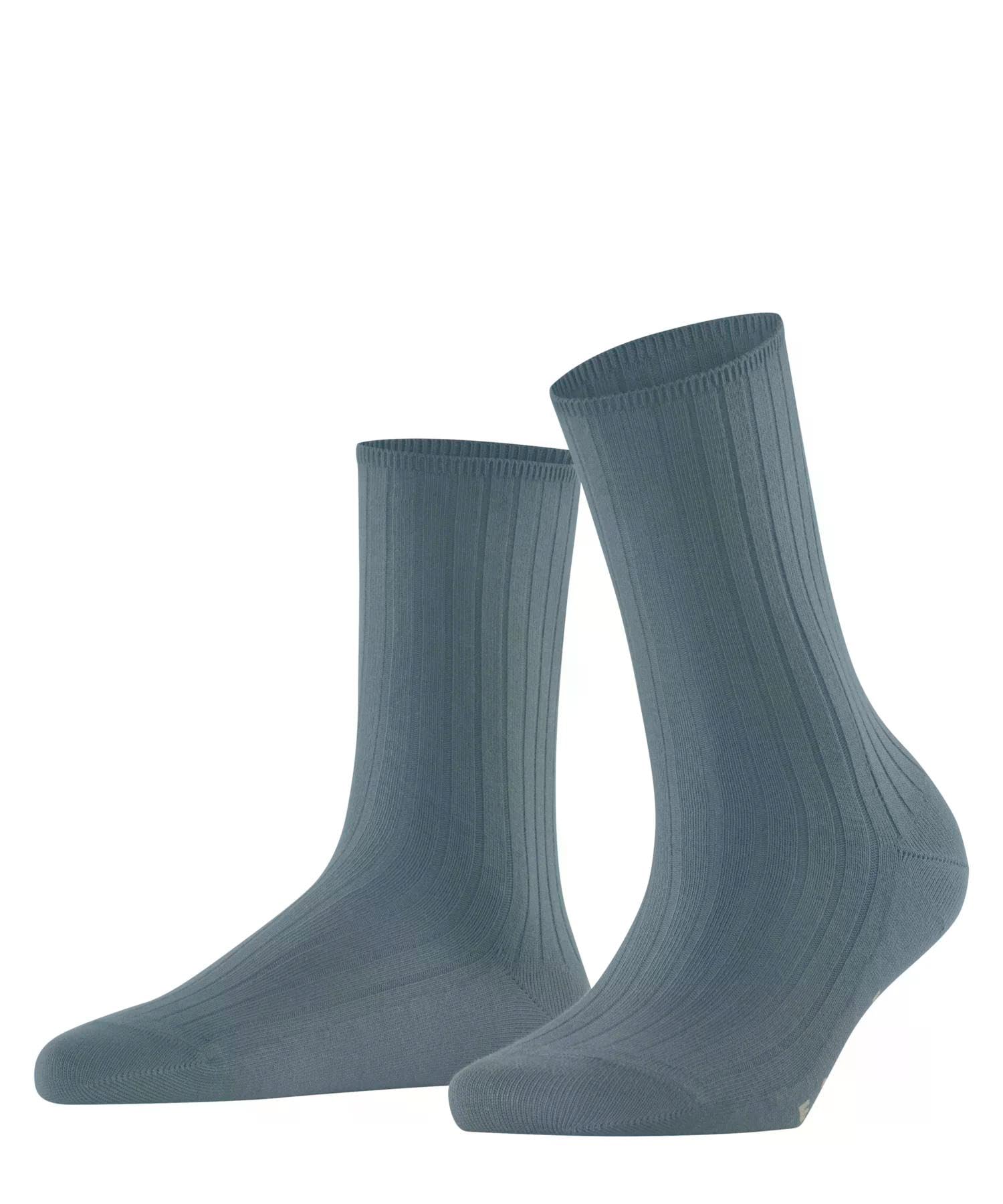 falke-cotton-rib-socken-dark-brown-5233-gr-39-42-baumwolle image 6