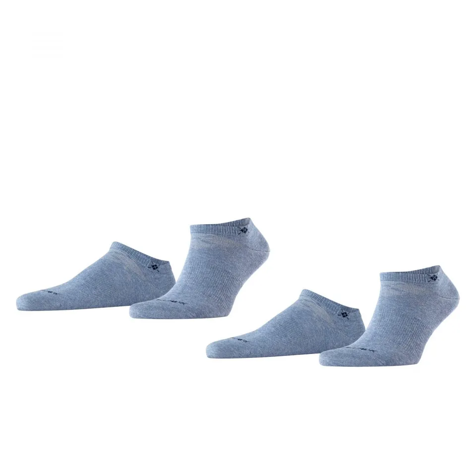 burlington-everyday-sneaker-socken-blau-2-paar-baumwolle image 1
