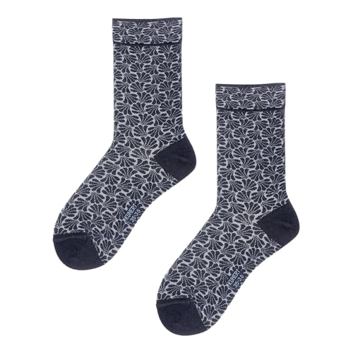 kunert-raffinesse-ornamental-citynight-socken-night-blue image 6