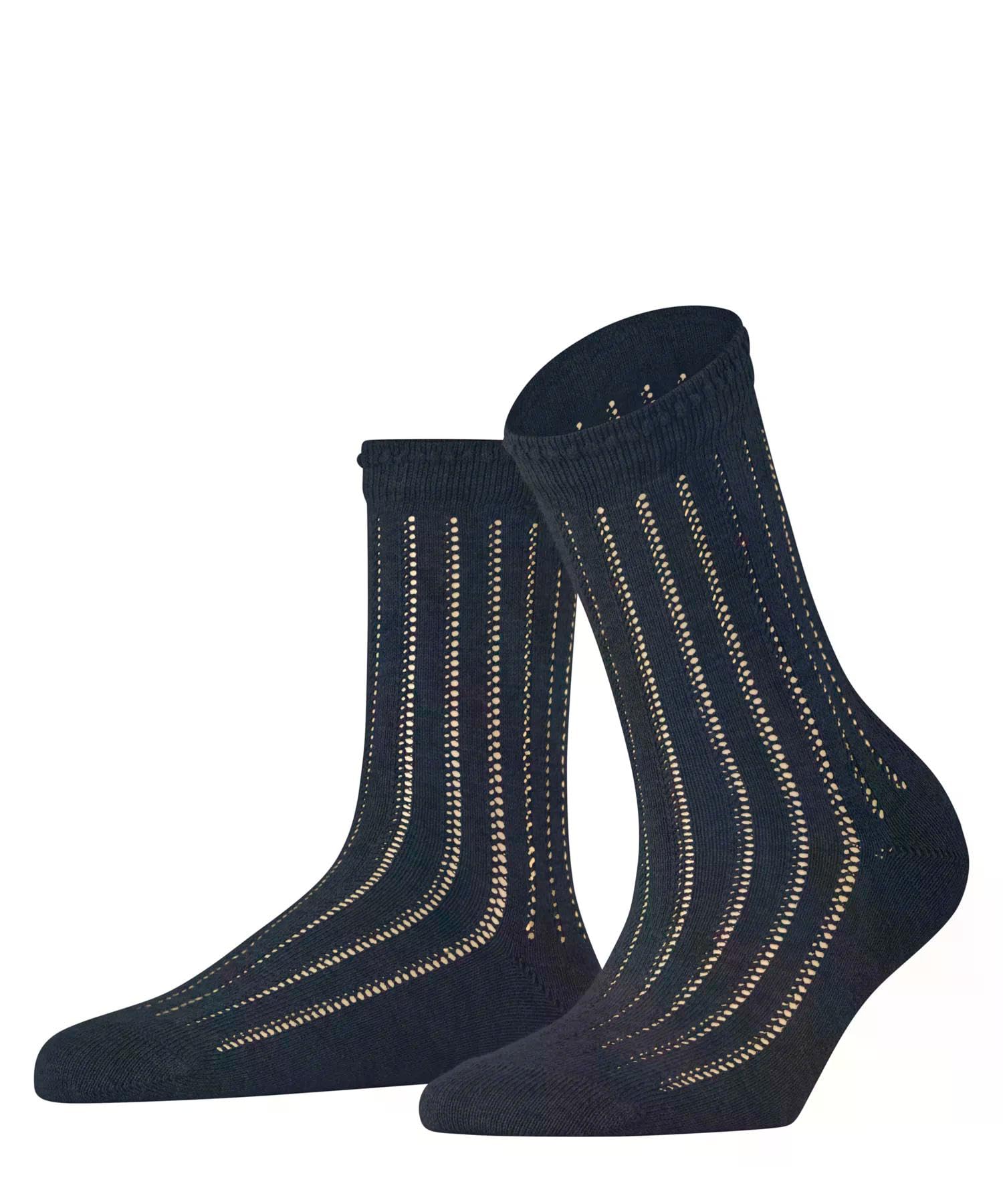 falke-eyelet-socken-39-42-baumwolle-ajour-muster image 6