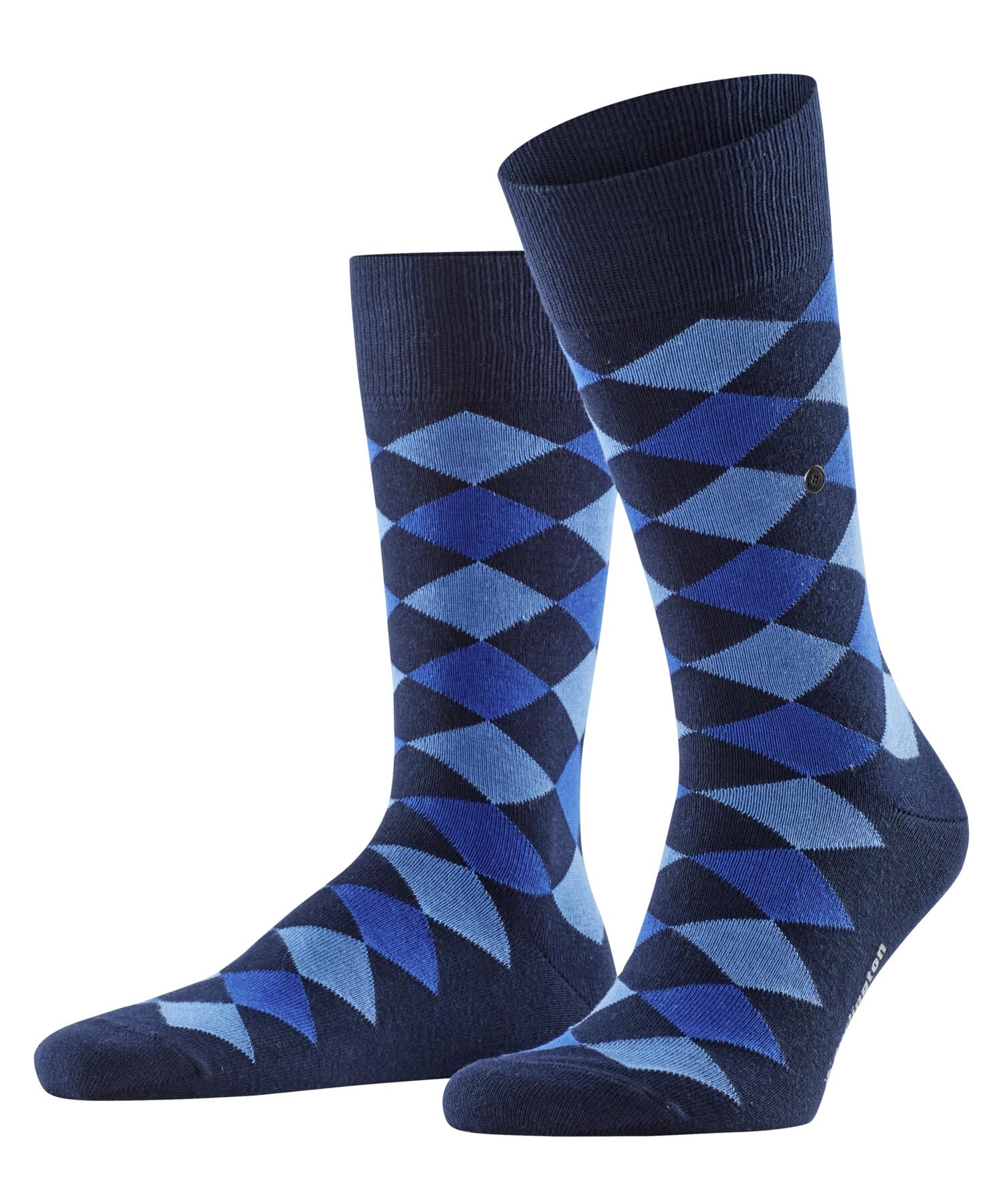 burlington-everyday-argyle-classic-box-socken-blau-4-paar image 5