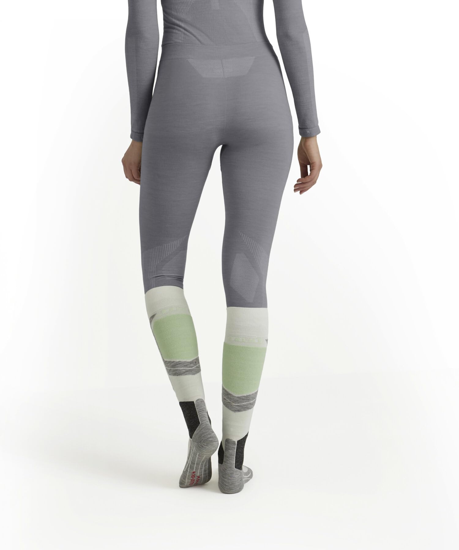 falke-wool-tech-long-funktionsunterhose-grey-heather image 2