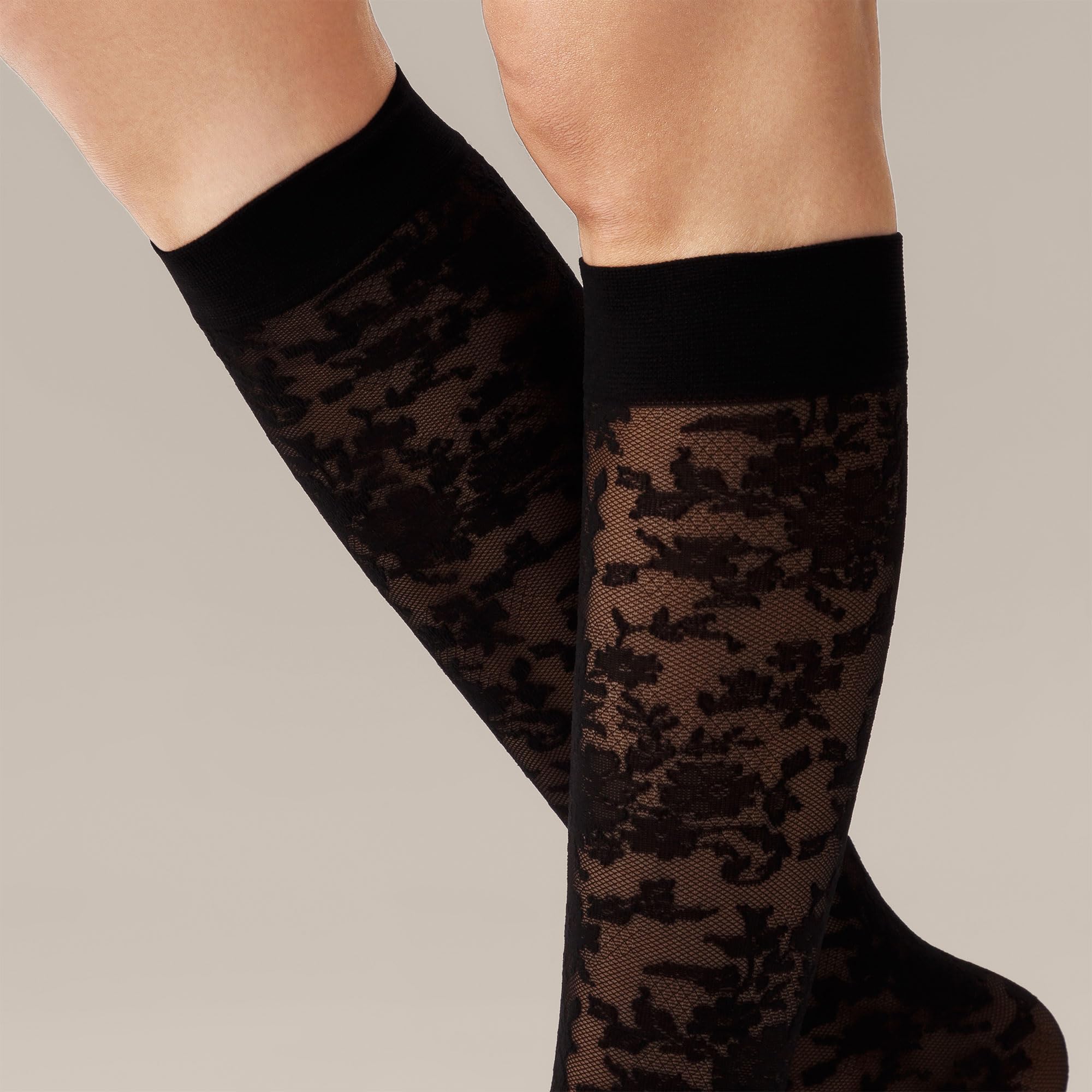 kunert-raffinesse-floral-citynight-kniestr-mpfe-30-den-35-38 image 3