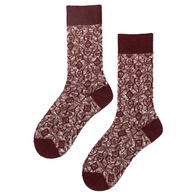 hudson-only-earthy-graphic-socken-herren-marineblau-tweed image 1