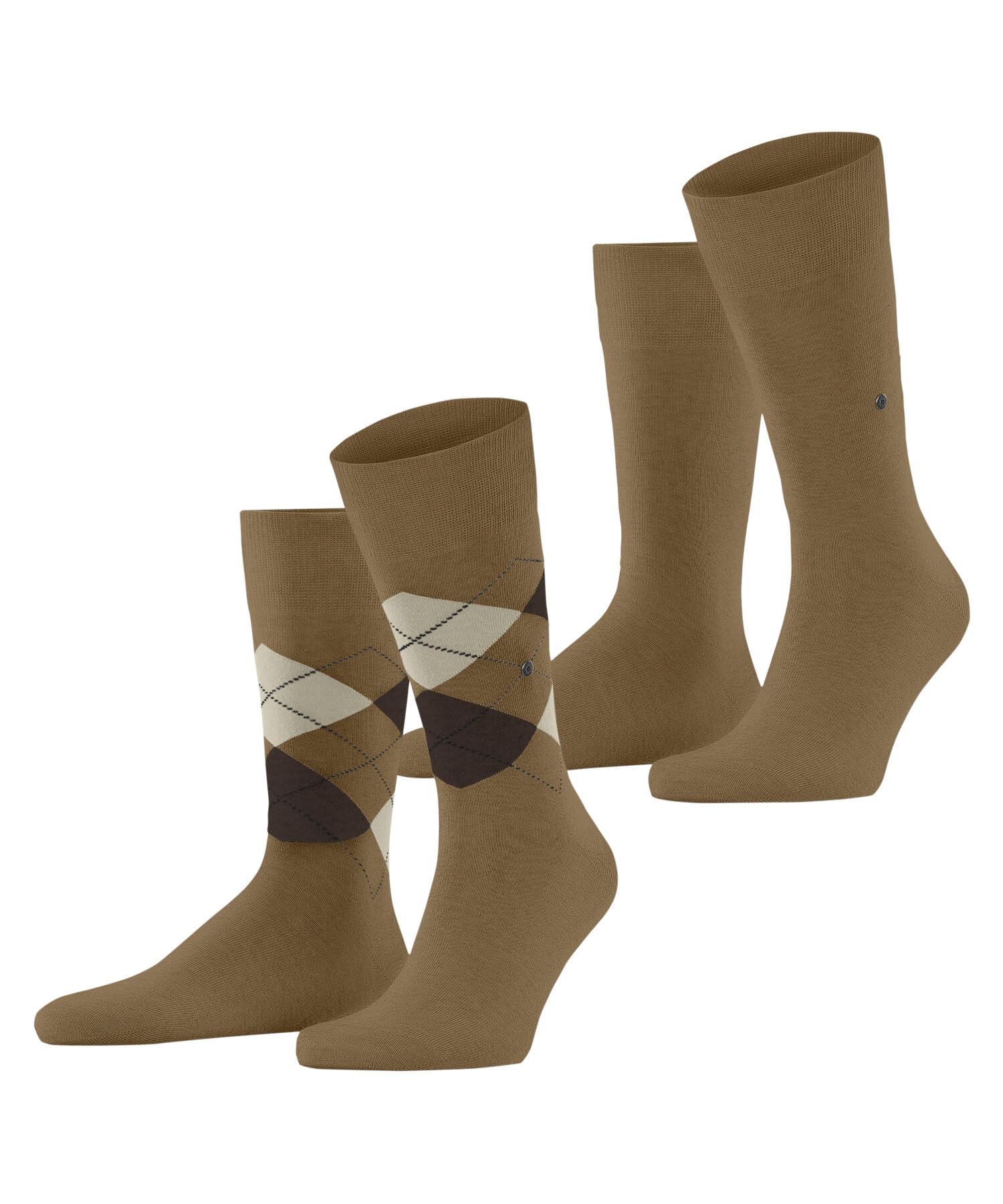 burlington-everyday-argyle-mix-2-pack-socken-auburn-baumwolle image 6