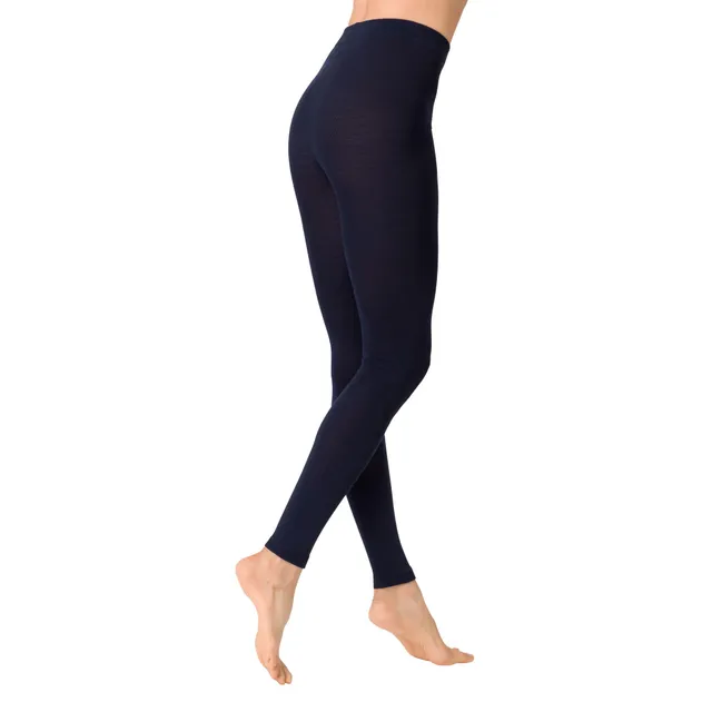 kunert-soft-wool-cotton-leggings-damen-schwarz-ohne-gummi image 1