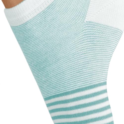 hudson-only-sporty-stripe-sneaker-socken-aqua-blue-39-42 image 4